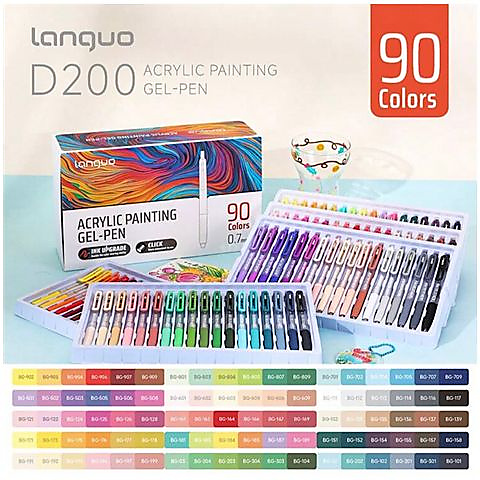 Languo 90 acrylic painting gel-pen