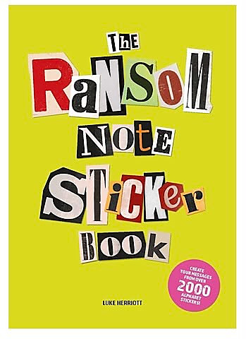 THE RANSOM NOTE STICKER BOOK