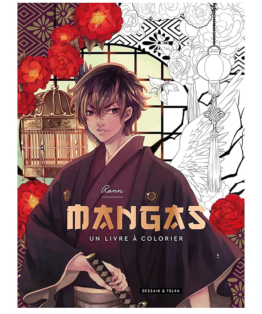 MANGA UN LIVRE A COLORIER