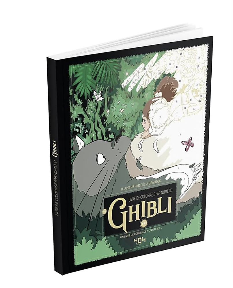 Coloriages par numéro - Ghibli