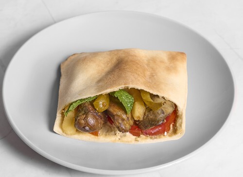 chicken liver super sandwich