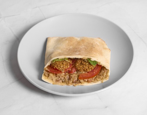 Foul & Falafel Super Sandwich
