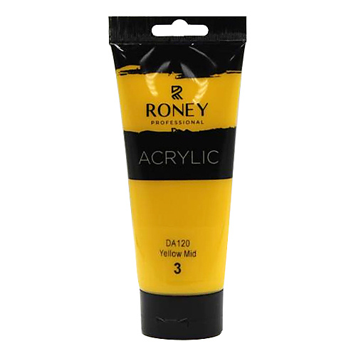 RONEY Acrylic Color (Yellow Mid)