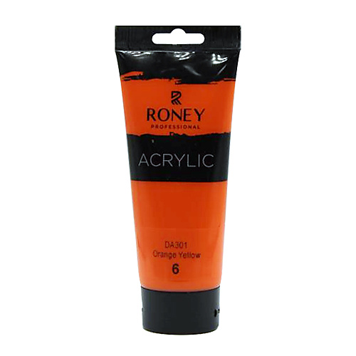 RONEY Acrylic Color (Orange Yellow)