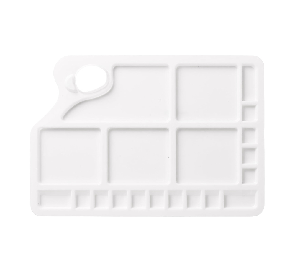 Plastic palette 34×24cm, 20 Wells