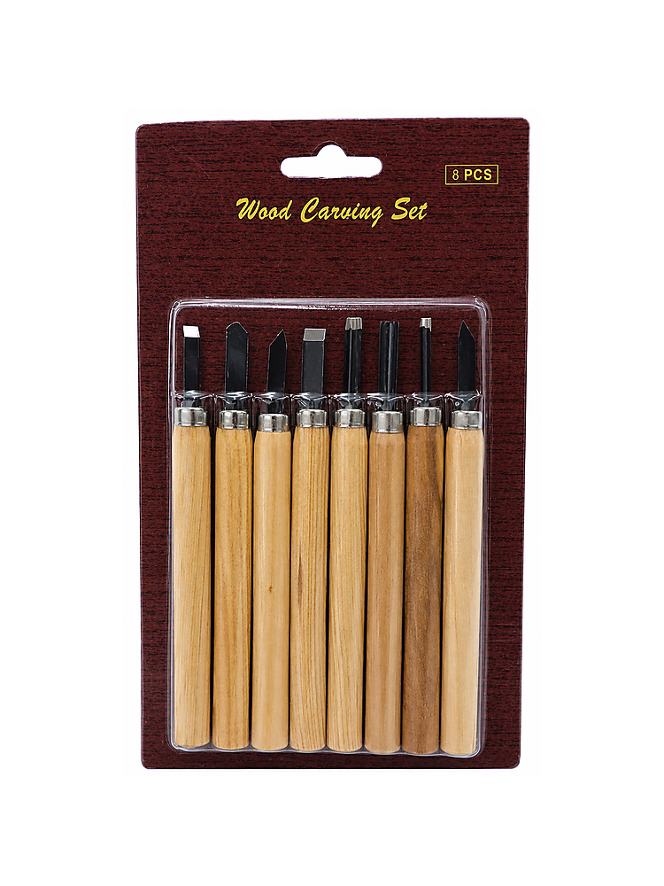 Wood Carving Set - 8 Pieces
