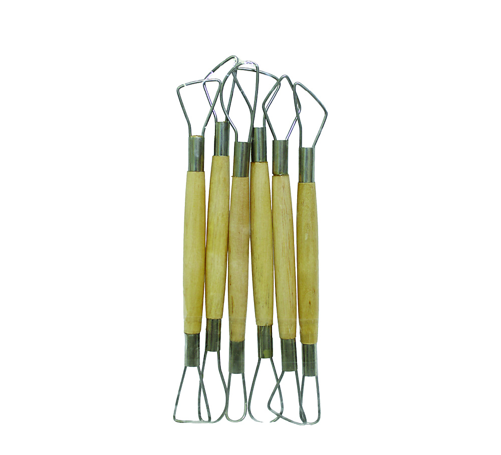 6pcs wire Sculpting Tools Polymer Clay Soap Carvers Modelling Carving Sculpting Tool Pottery Craft T