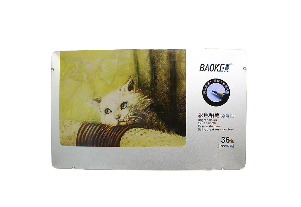 Baoke 36 Soft Colored Pencils Non-Toxic Lead-Free.