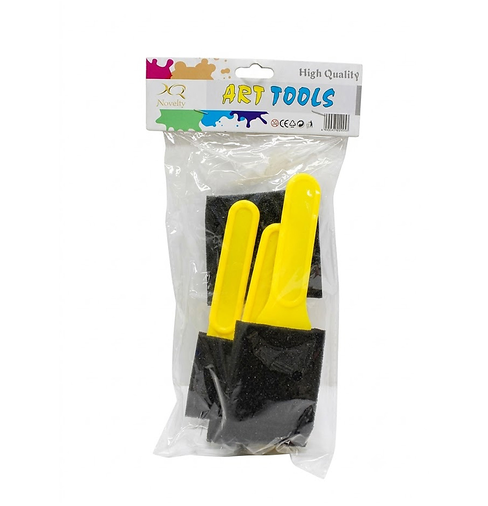 Novelty Sponge Brush Set of 4 Pcs