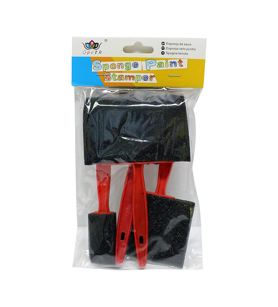 Opeth Sponge Brush Set of 4 Pcs