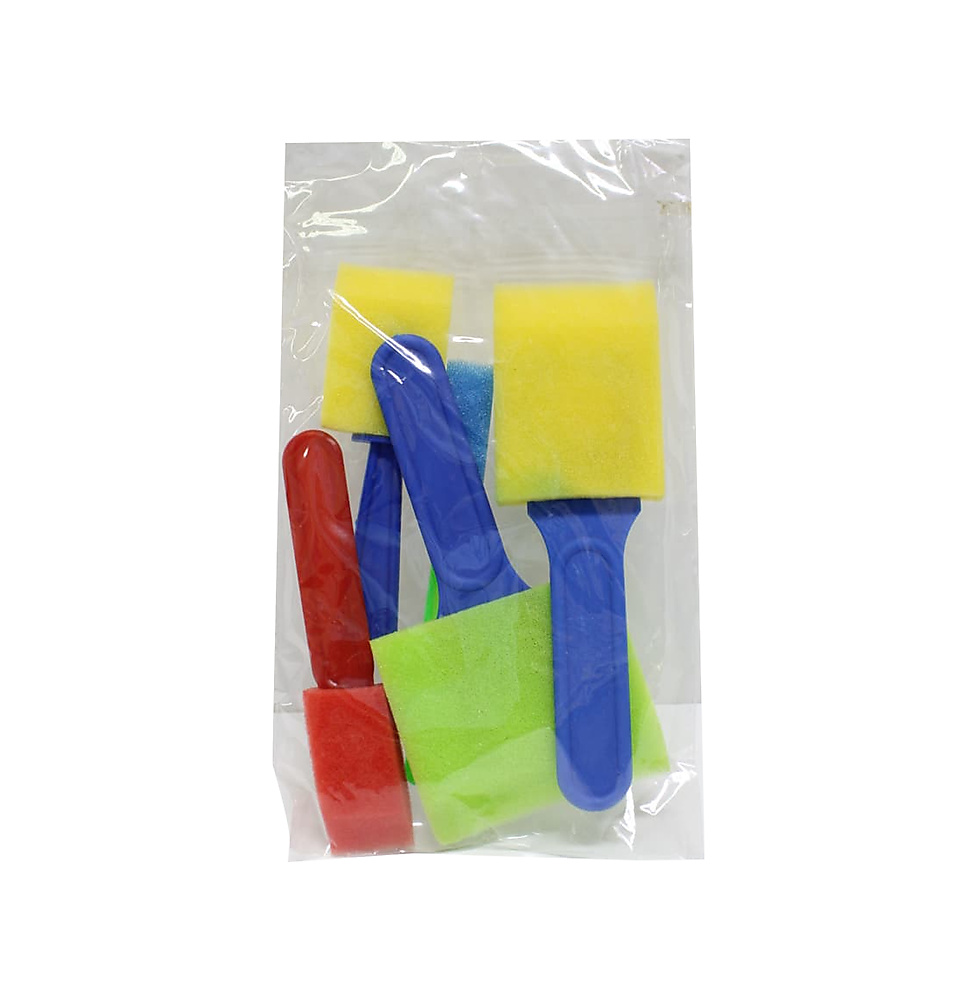 Sponge Brush Set of 5 Pcs