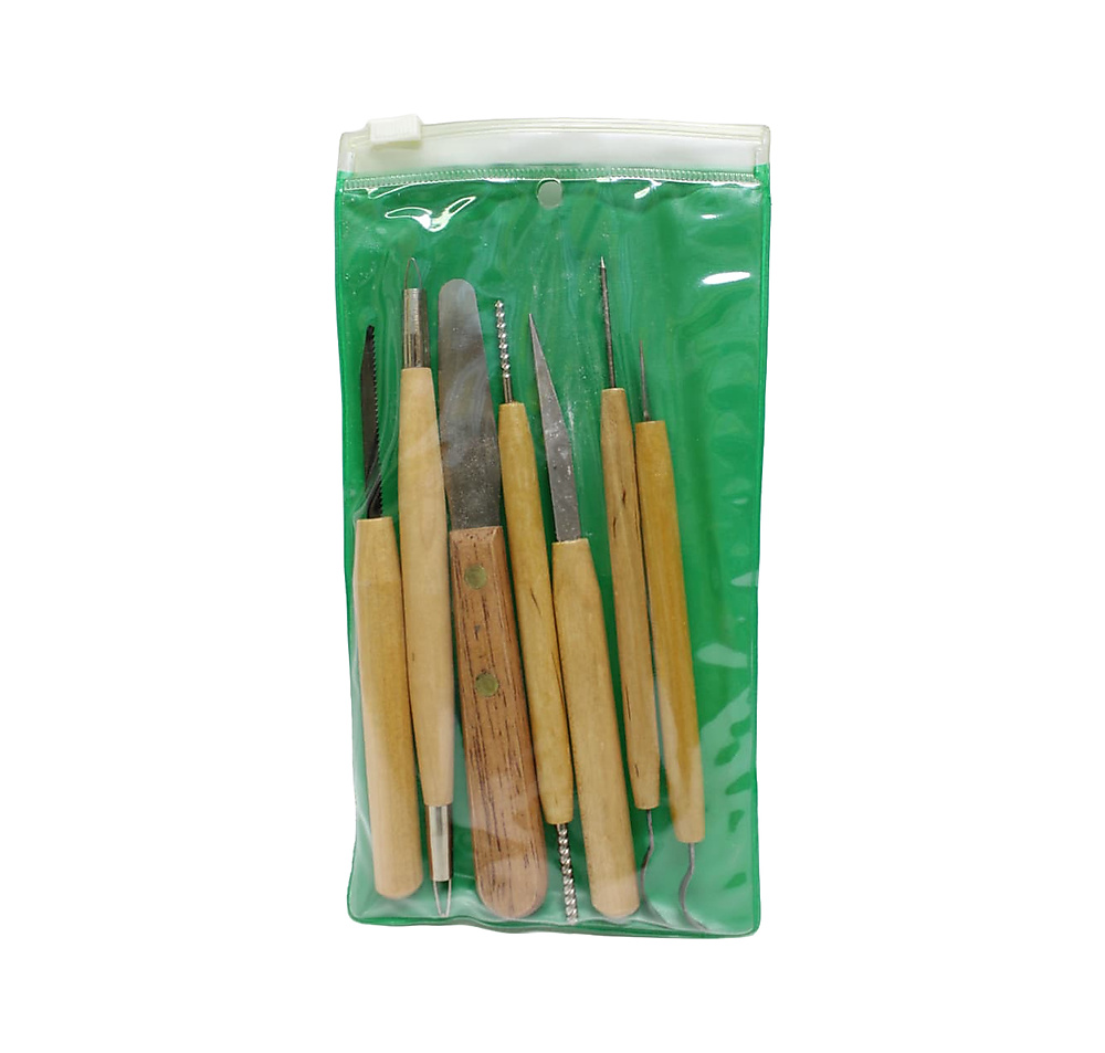 Clay Sculpting and Pottery tool kit set-7pcs