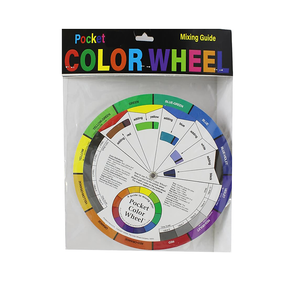 Pocket Mixing Guide Color Wheel 13 cm