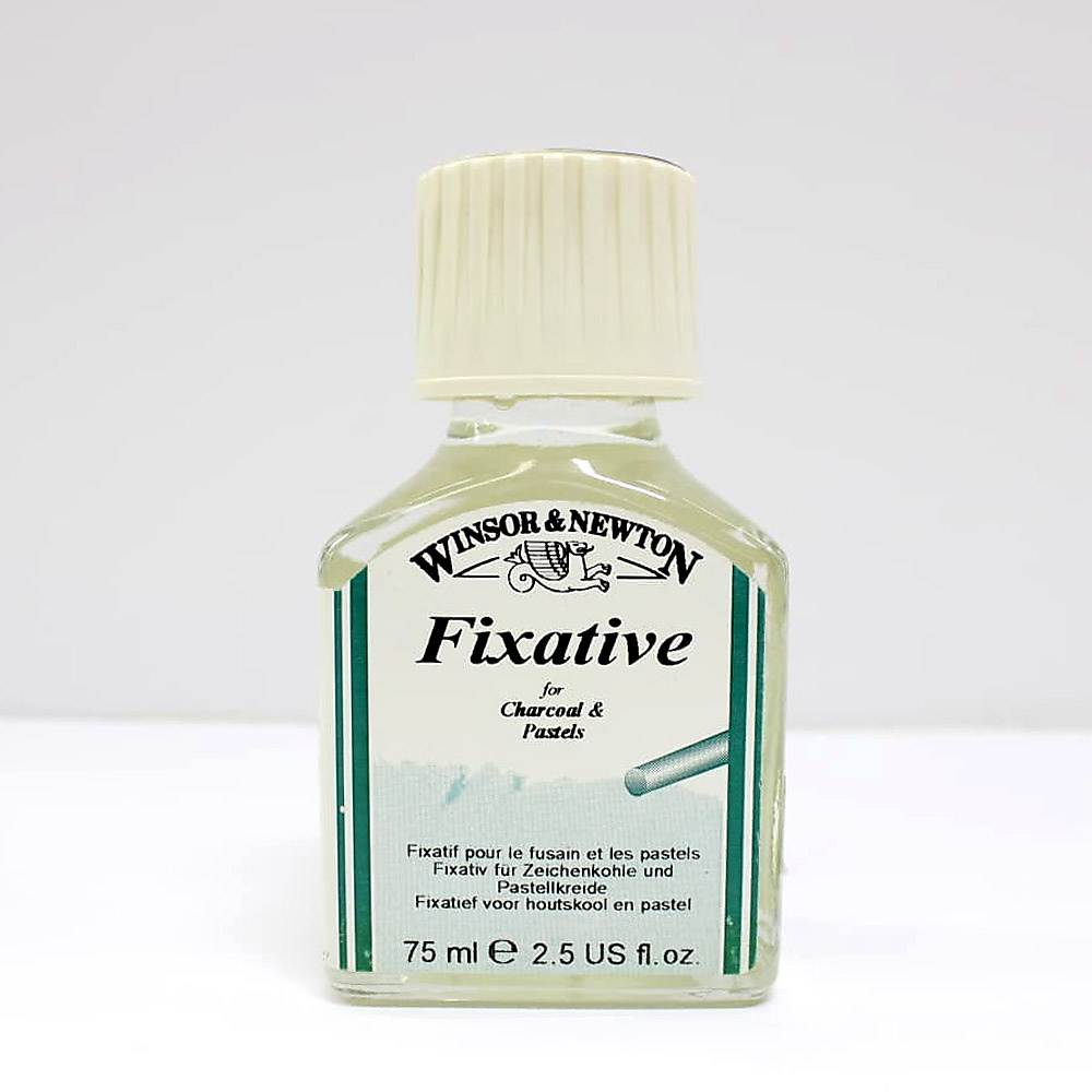 Winsor & Newton Fixative for Charcoal & Pastels – 75mL