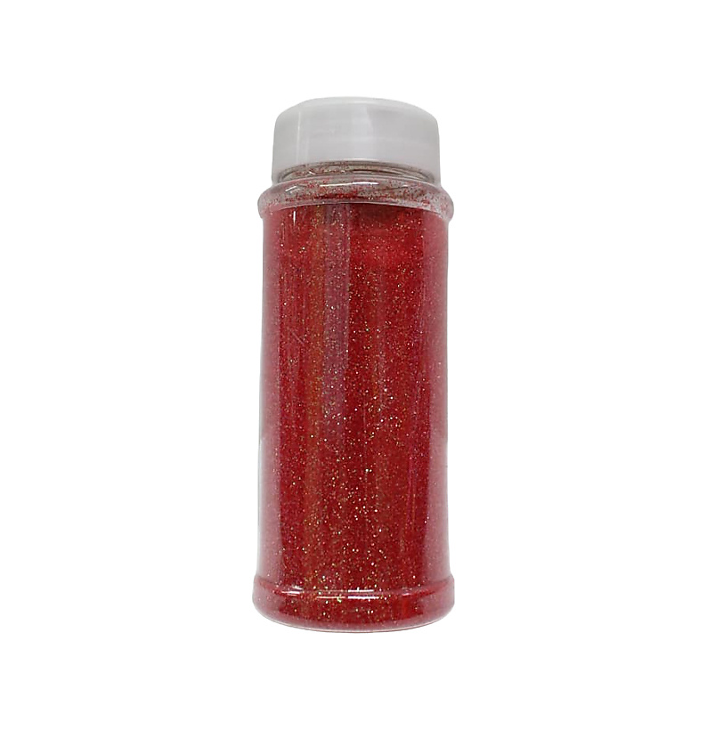 Glitter Powder for Craft and Decoration (Red)