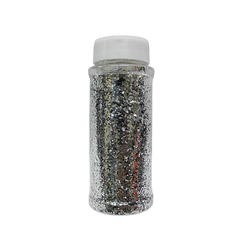 Glitter Powder for Craft and Decoration (Silver)