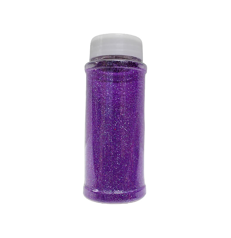Glitter Powder for Craft and Decoration (Fluorescent purple)