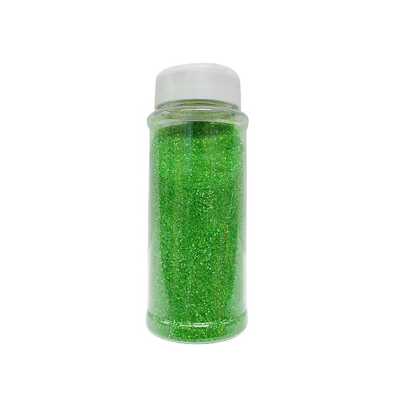 Glitter Powder for Craft and Decoration (Neon green)