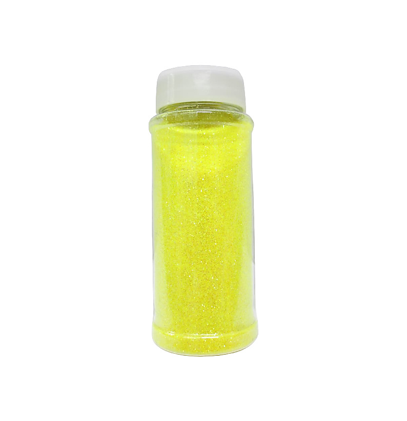 Glitter Powder for Craft and Decoration (Fluorescent Yellow)