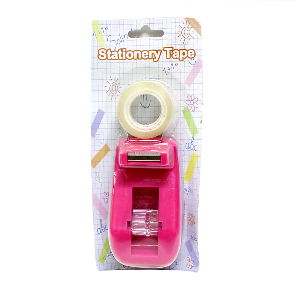 Mini Desktop Stationery Tape & Dispenser Set