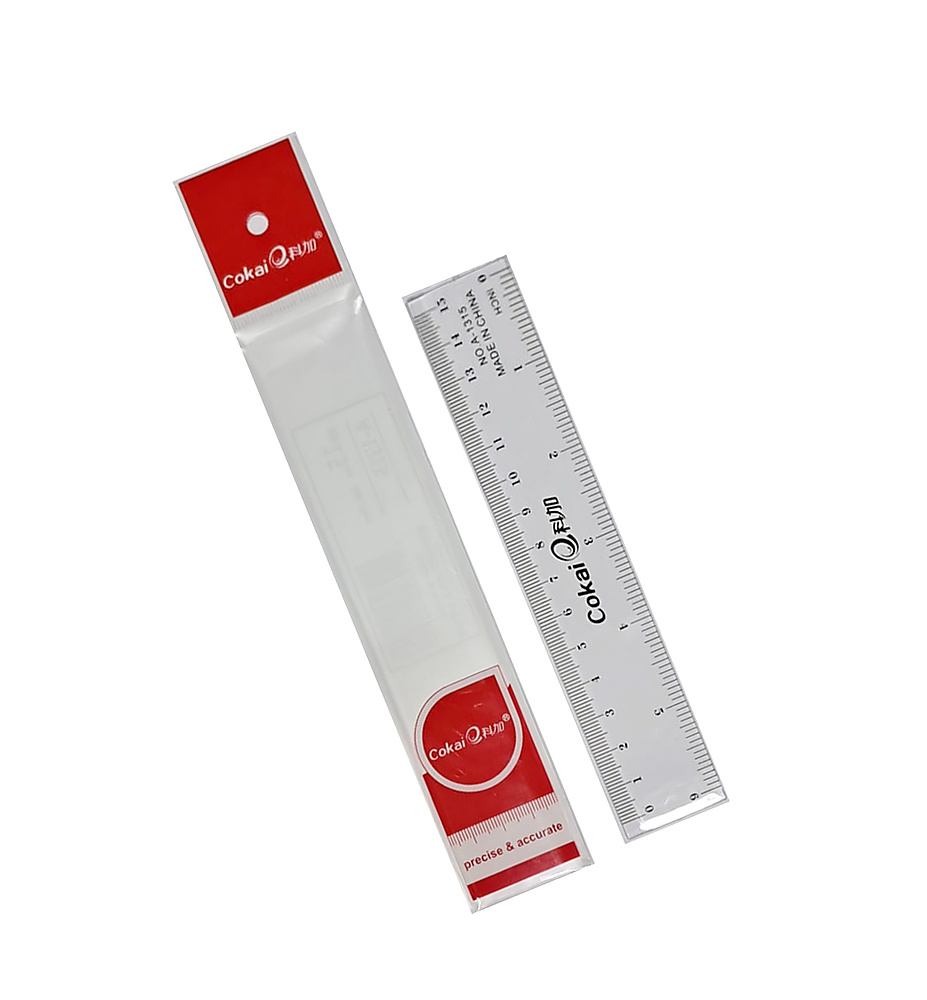 Cokai Acrylic Ruler 15cm