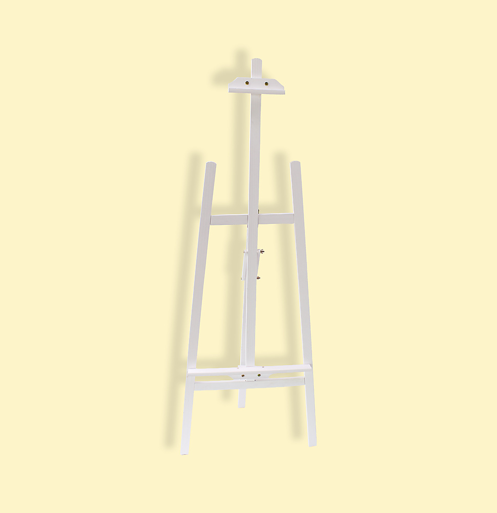Wooden Drawing Stand 150cm-white