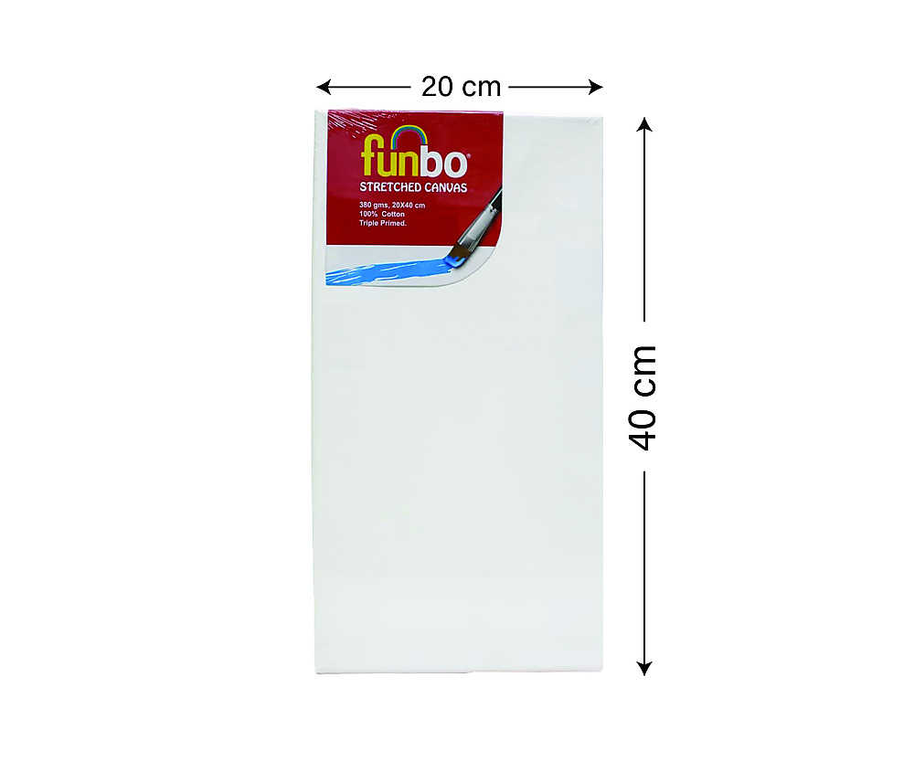 Funbo Stretched Canvas 20x40cm
