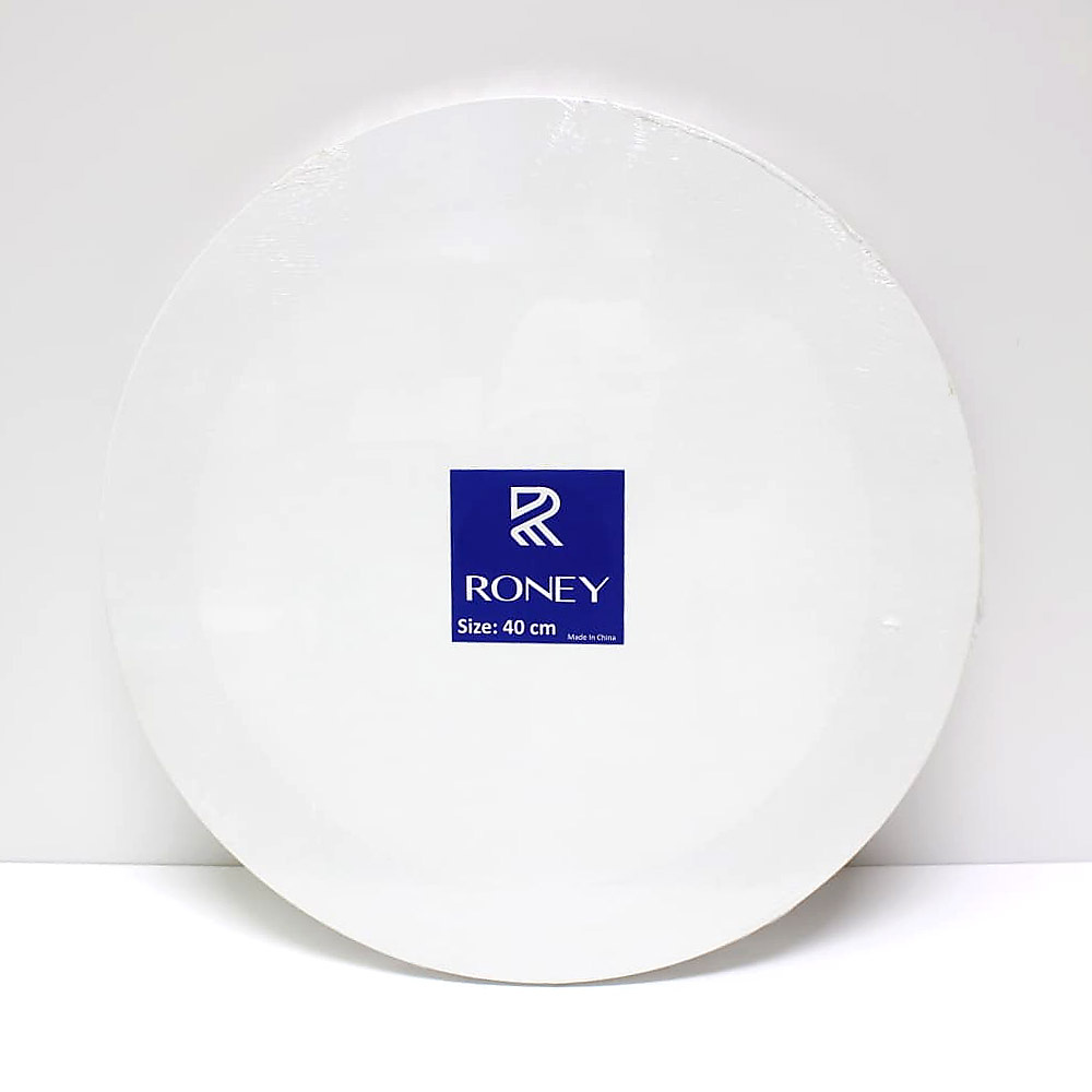 Roney Round Stretched Artist Canvas-40CM