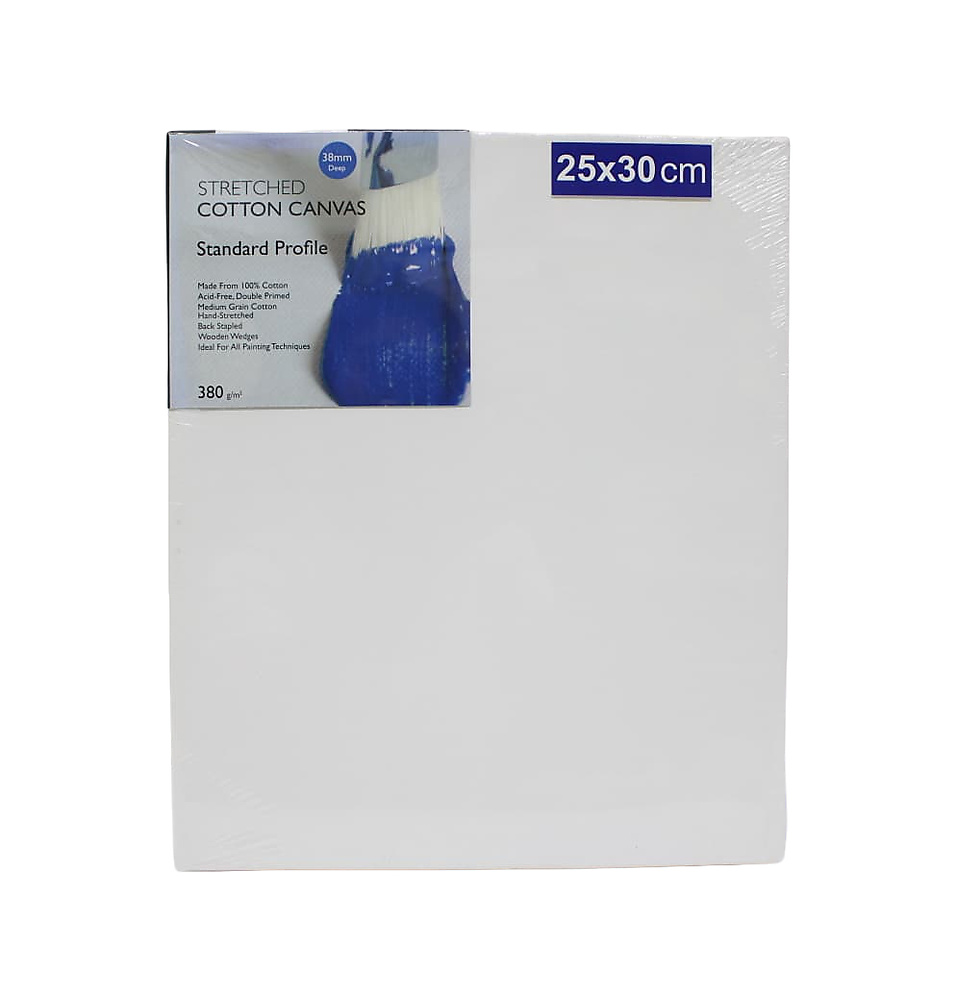 Blue Star 3D Stretched Cotton Canvas-25x30cm