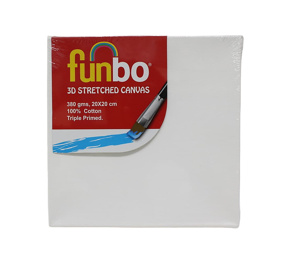 Funbo 3D Stretched Canvas-20x20cm