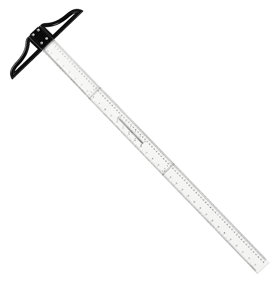 Acrylic T-Square Ruler 90 cm
