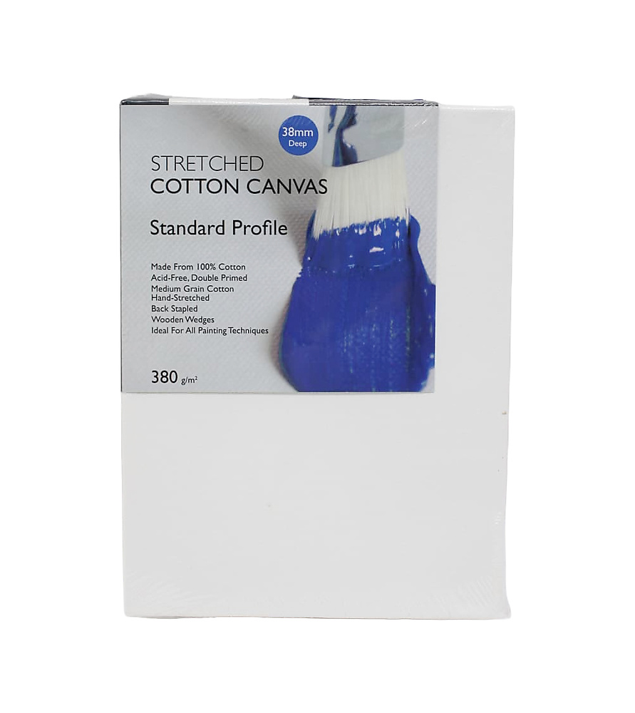 Blue Star 3D Stretched Cotton Canvas-15x20cm