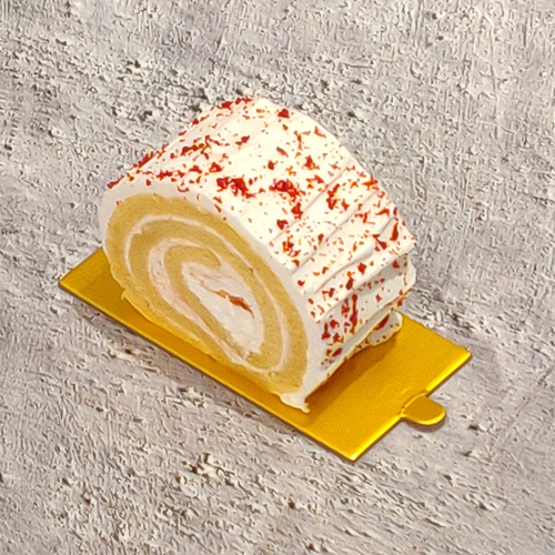Strawberry Swiss Roll Cake