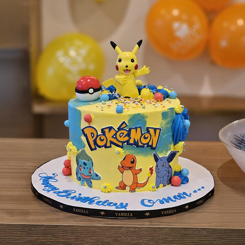 Pokemon Cake