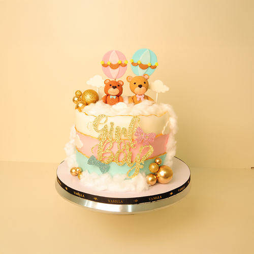 Gender reveal cake
