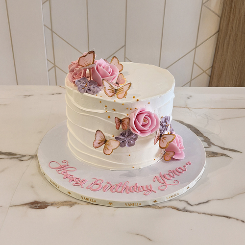 Butterflies Cake