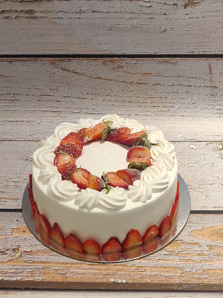 Strawberry Ice Cream Cake