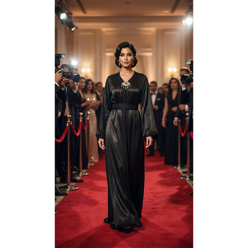 Caftan Organza Black