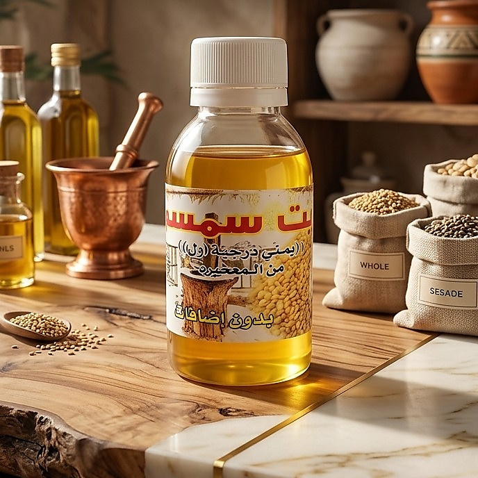 Yemeni sesame oil