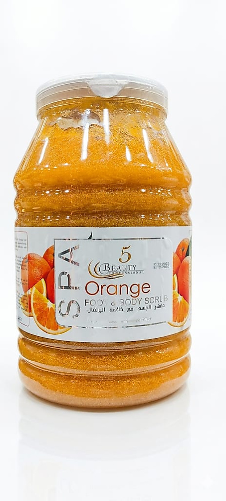 BEAUTY 5 ORANG FOOT AND BODY SCRUB