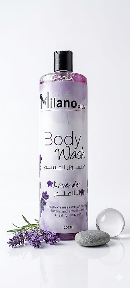 MILANO BODY WASH LAVANDER 1200M