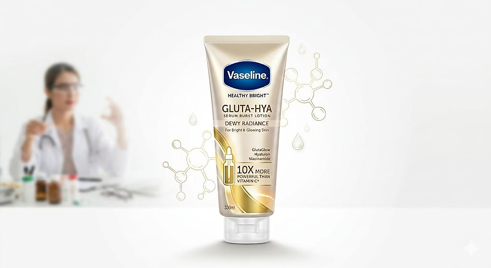 VASELINE GLUTA HYA 330 M