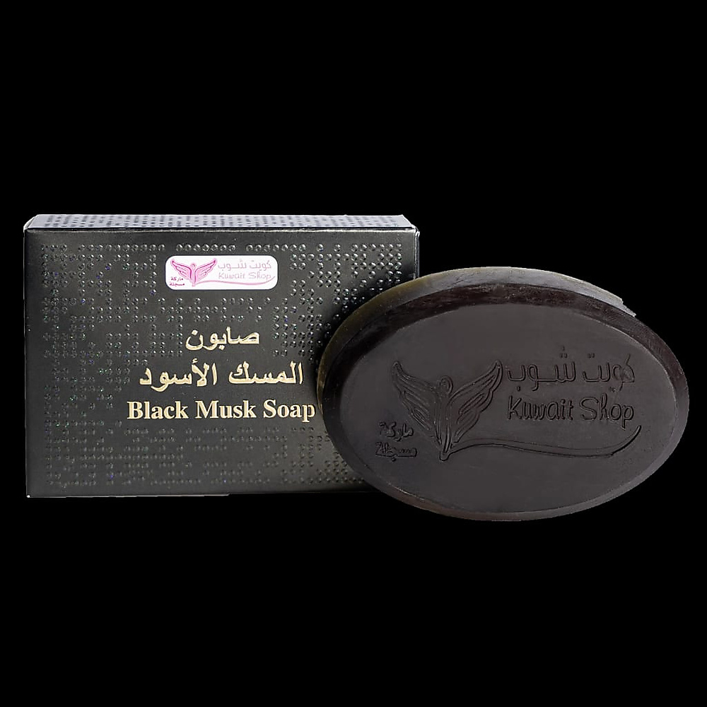 black musk soap