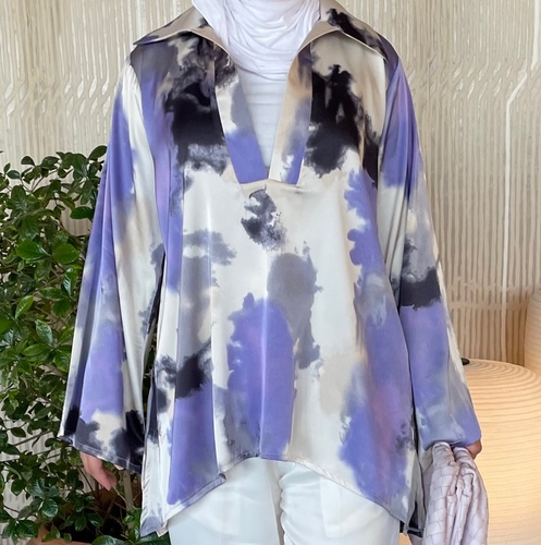 قميص بنفسجي