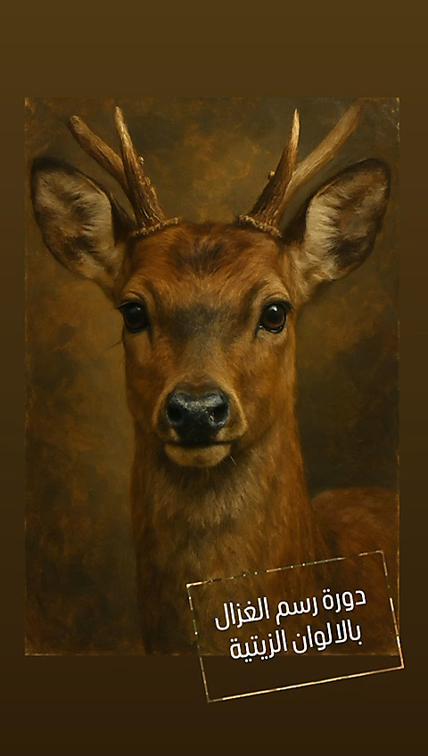دوره رسم الغزال