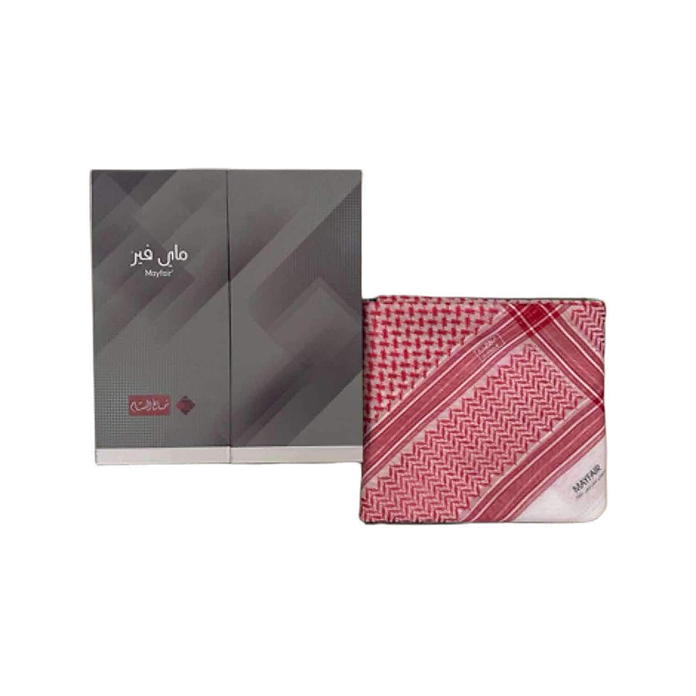 Al-Bassam Mayfair Red Shemagh.