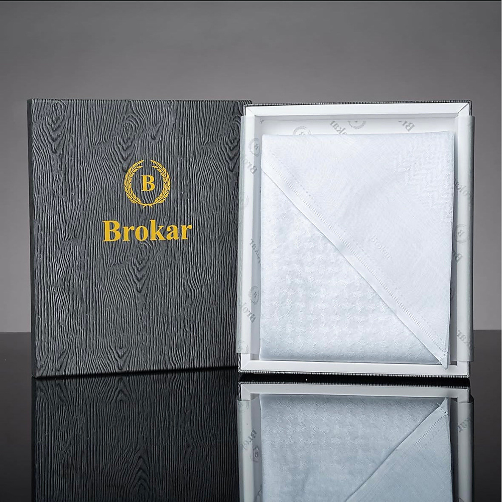 Brocar White Shemagh.
