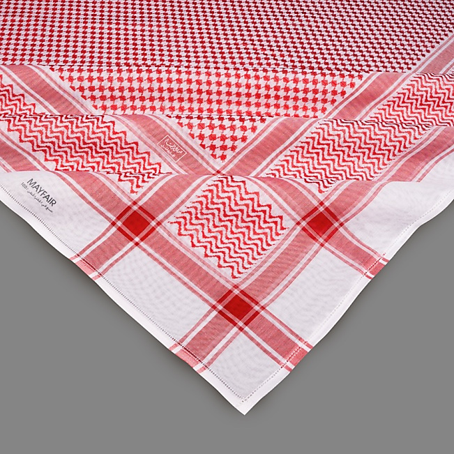 Shemagh Albassam Mayfair classic fashion red