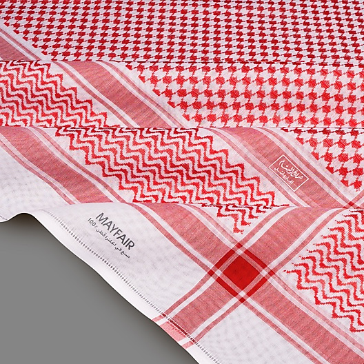 Shemagh Albassam Mayfair classic fashion red