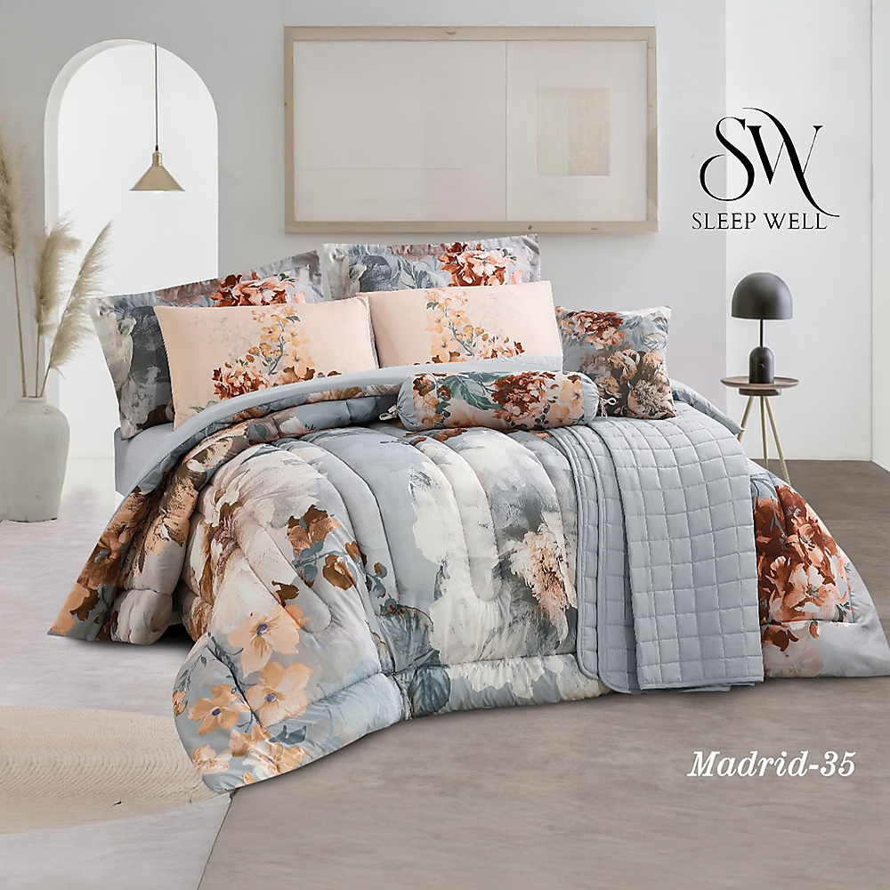 Madrid Floral Print Duvet